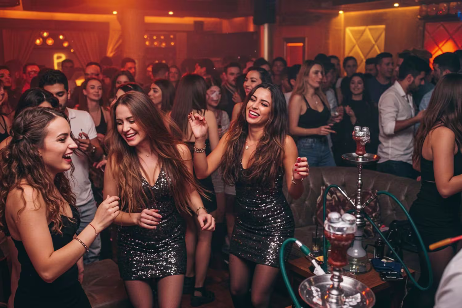 Galera dançando funk no melhor baile do ABC Paulista